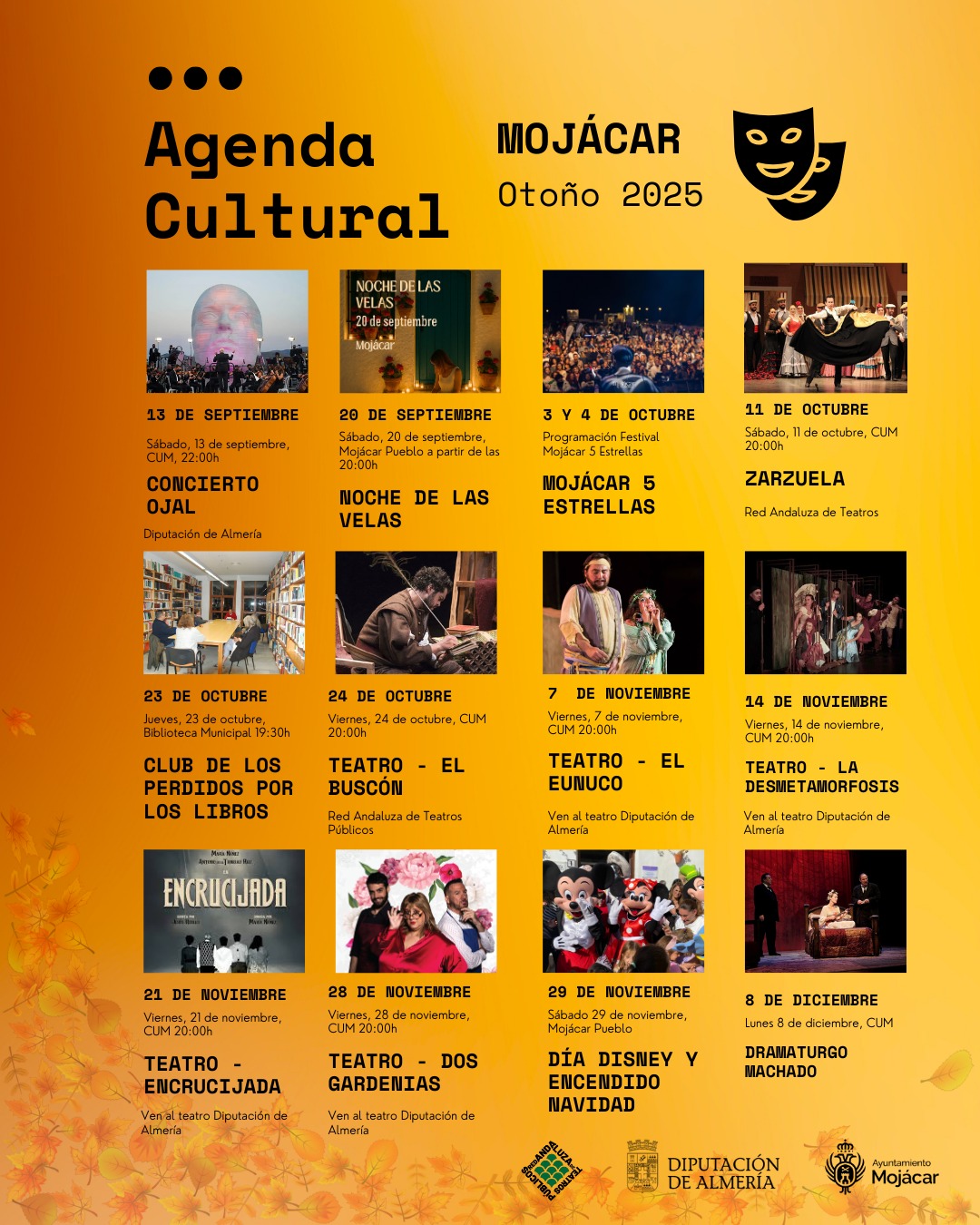 Agenda Cultural Otoño 2025